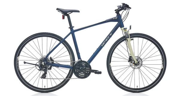 Carraro Sportive 223 508H Mat Lacivert Açık Sarı Gri Şehir Bisikleti