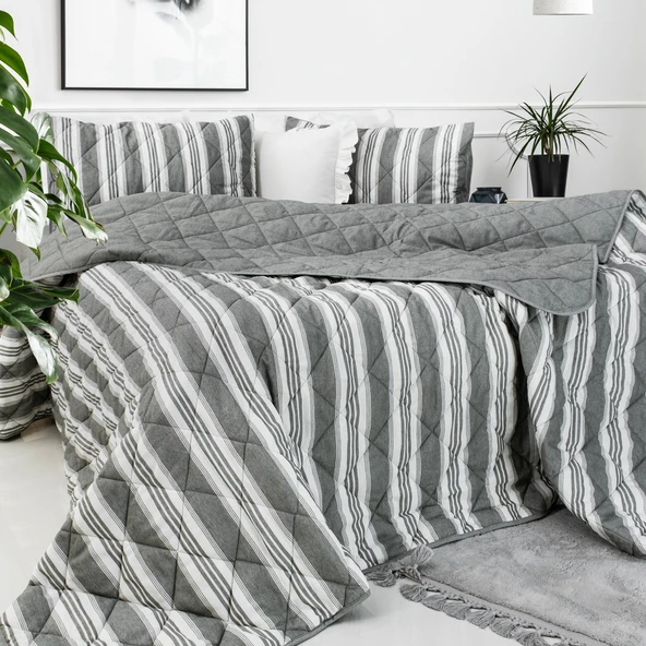 Schafer Home İnfinity Çift Kişilik Complete Set 4 Parça-Haki - 4