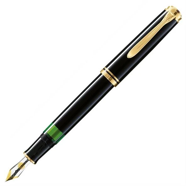 Pelikan Souveran M400 Dolma Kalem Siyah F UÇ
