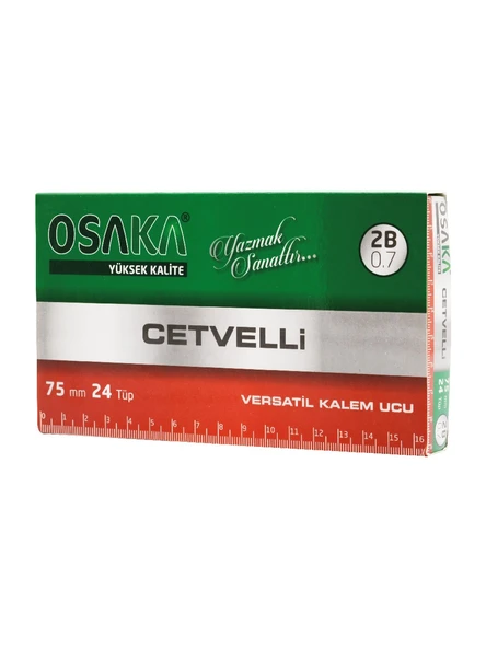 Cetvelli 2b Kalem Ucu 0.7 mm 75 mm - 1 adet - Resim 2