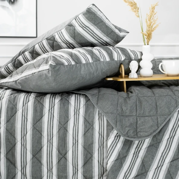 Schafer Home İnfinity Çift Kişilik Complete Set 4 Parça-Haki - 5