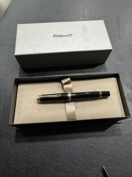 Pelikan Souveran M400 Dolma Kalem Siyah F UÇ - 4