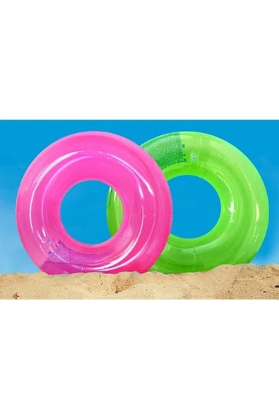 Intex Şeffaf Baskılı Jumbo Simit 76 cm IS59260 - 5