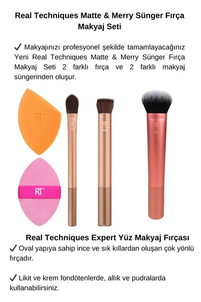 REAL TECHNIQUES MATTE&MERRY - 2