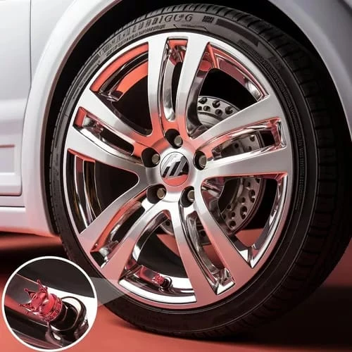 Kral Tacı Alüminyum Sibop Kapağı Kırmızı - 5