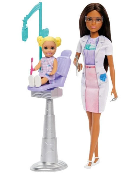 Barbie Kariyer Bebeği Diş Hekimi JCR75 - 2