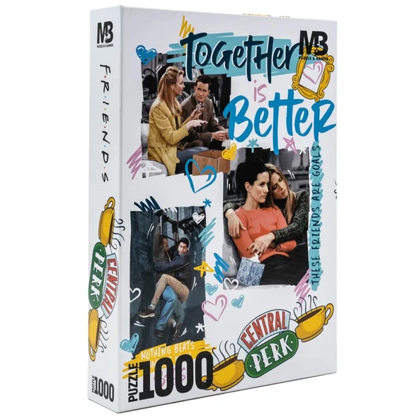 Mabbels Puzzle 1000 Parça Friends Together 1000 Parça Puzzle