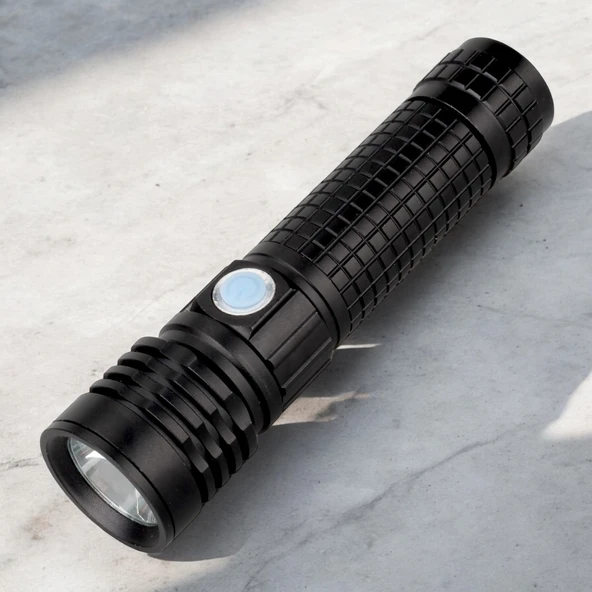 PANTHER PT-921 USB ŞARJLI EL FENERİ ürün görseli 1