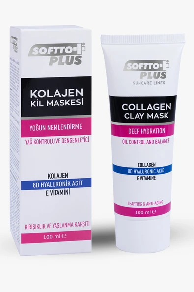 KOLAJEN YAĞ KONTROL VE DENGELEYİCİ KİL MASKESİ 100 ML - 3