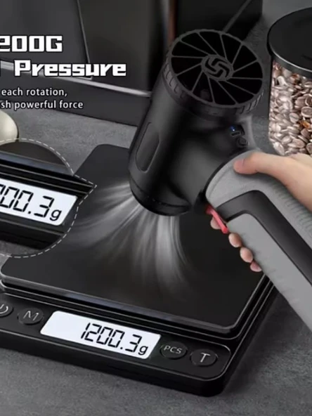 Super Turbo Jet Fan X9 Araç Dışı Içi Temizlik, Saç Kurutma, Yaprak Ve Toz Üfleme Fanı - 5