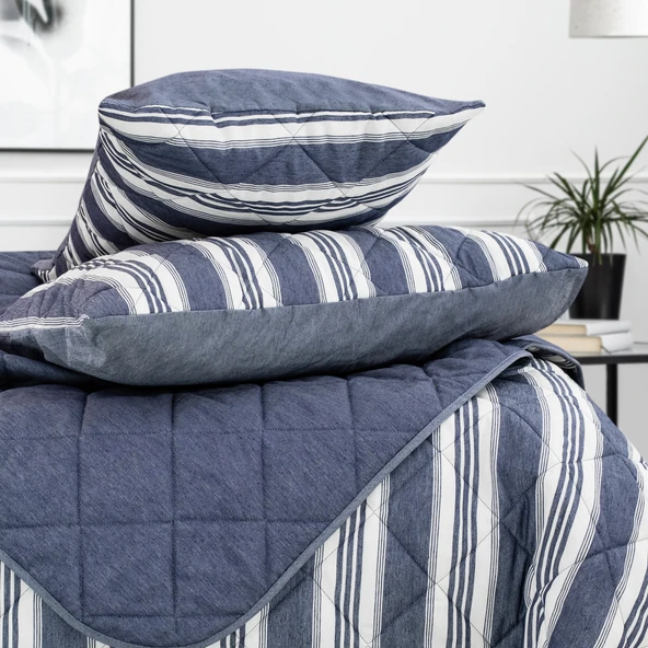 Schafer Home İnfinity Çift Kişilik Complete Set 4 Parça-İndigo - 6