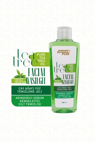 Çay Ağacı Yüz Temizleme Jeli 200 Ml - 2