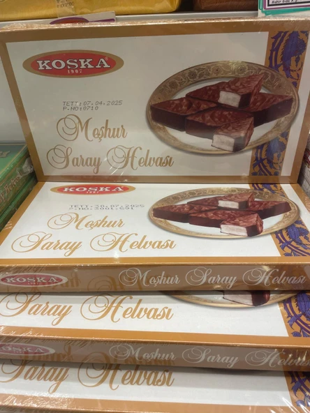 KOSKA ÇİKOKAPLI MEŞHUR SARAY HELVASI 290 GR KOLİ 12 ADET