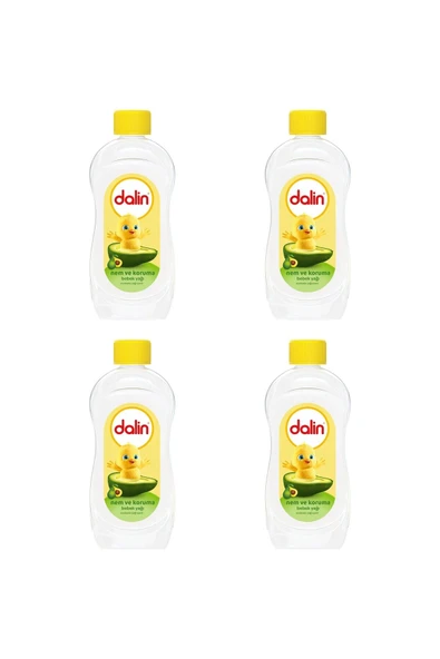 Dalin Nem ve Koruma Avokado Bebek Yağı 4 x 300 ml