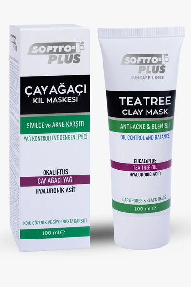 ÇAY AĞACI SİVİLCE VE AKNE KARŞITI KİL MASKESİ 100 ML - 3