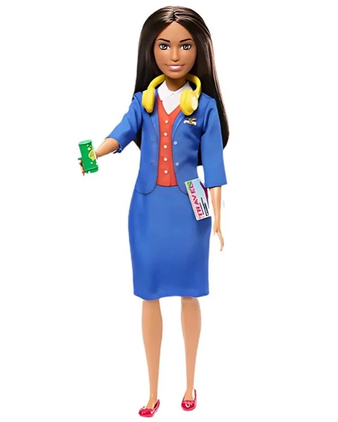 Barbie Hostes Bebek ve Aksesuarları HYT60 - 3