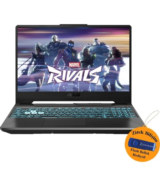 ASUS Tuf Gaming A15 Ryzen 5 7535HS 48 GB 512 GB SSD RTX3050 15.6" 144Hz WIN11 Home FA506NC-HN048 ZI730