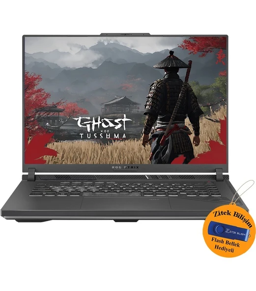 ASUS Rog Strix G16 I7-13650HX 32GB 1 Tb SSD Rtx 4060 165 Hz 16" Fhd WIN11 Home G614JV-N3159 ZI727