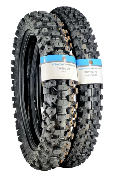 IRAN YASA TIRE&RUBBER 110/90-19 VE 90/100-21 ENDURO LASTİK TAKIMI