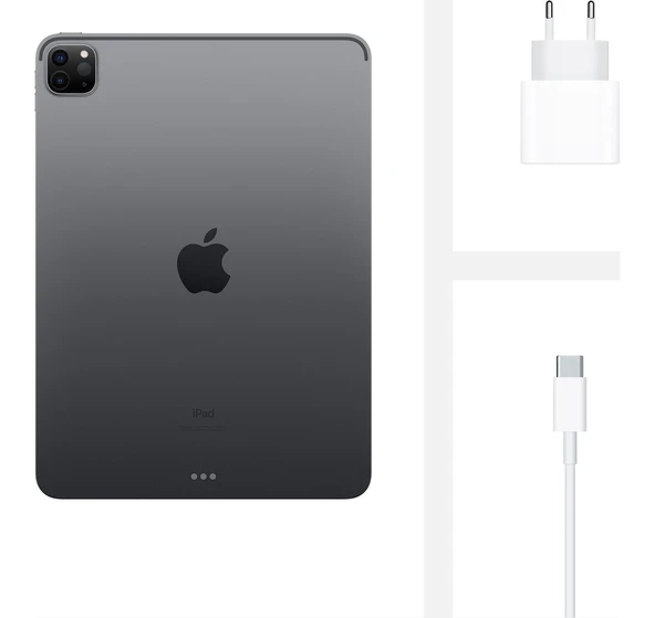 iPad Pro 2.Nesil Wi-Fi 128GB 11" Tablet - Uzay Grisi MY232TU/A - 8