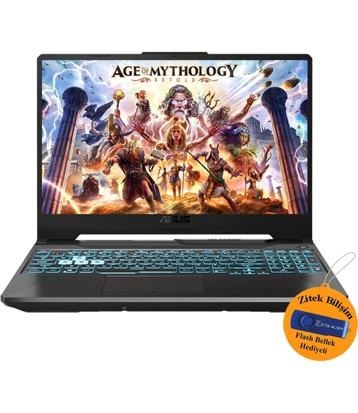 ASUS Tuf Gaming A15 R5-7535HS 16 GB Ram 512 GB SSD RTX3050 15.6" Dos FA506NC-HN049 ZI700