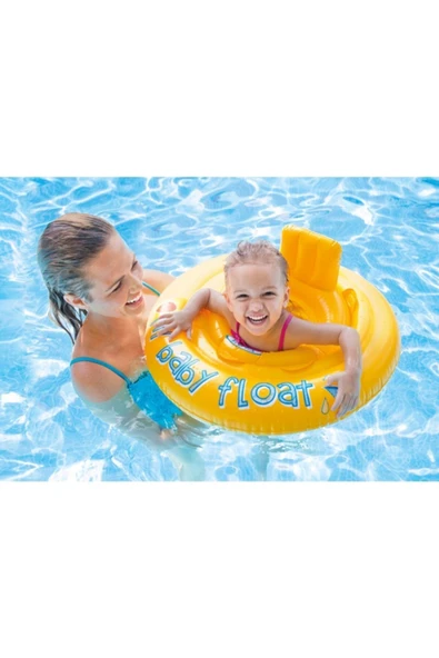 Intex Sarı Baby Float 70 cm (6-12 Ay) IBF56585 - 2