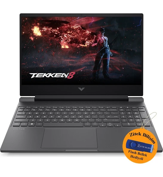 HP Victus 15-FA1055NT Intel I7 13700H 48 GB 1 Tb SSD RTX4060 15.6" Fhd WIN11 Pro 8U846EA710