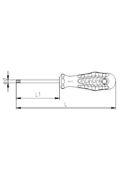 İzeltaş 4775180030 Torx Uçlu Tornavida T30 - 2