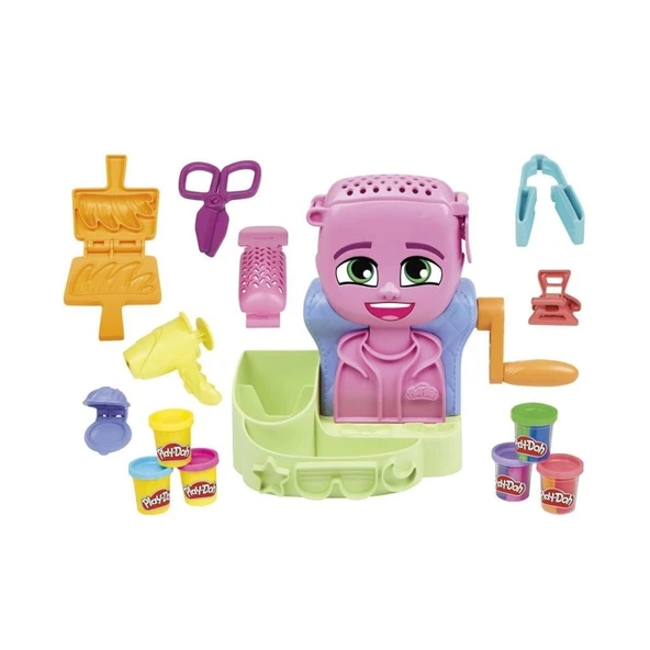 NessiWorld F8807 Play-Doh Renkli Kuaför Salonu+3 yaş - 5