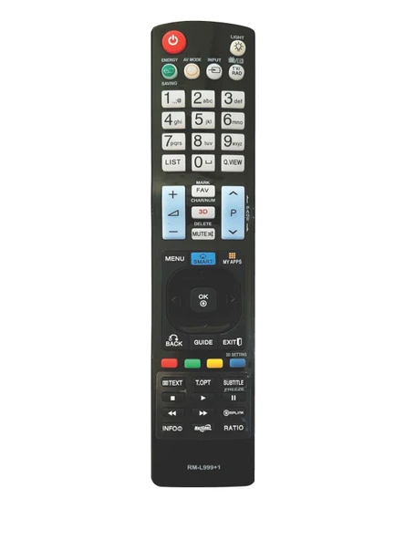 LG RM-L999+1 3D Universal Lcd led Tv Kumandası 33805 - Resim 2