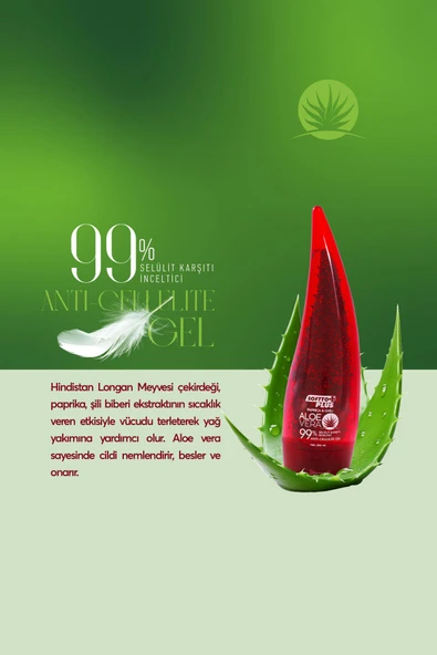 Aloe Vera Selülit Karşıtı Inceltici Jel 250 Ml - 2