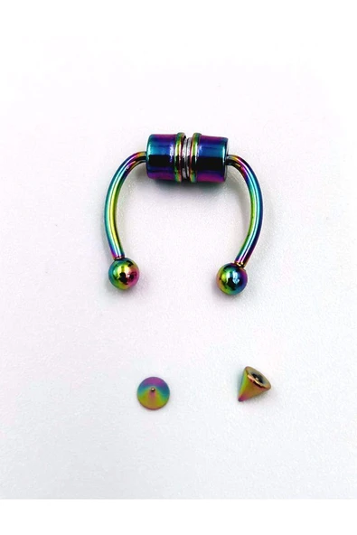 Hologramlı Mıknatıslı Piercing ürün görseli 1