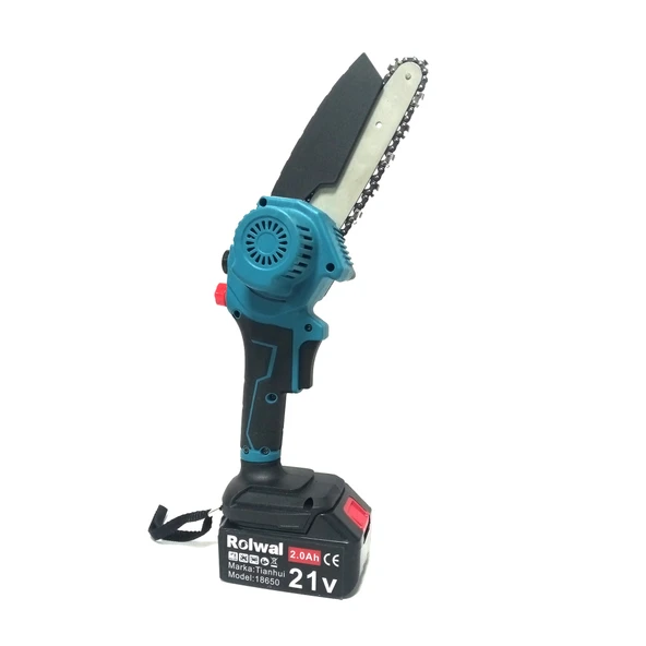 Rolwal Profesyonel 21V 2.0ah Şarjlı Dal Budama Testeresi 15 cm - 4