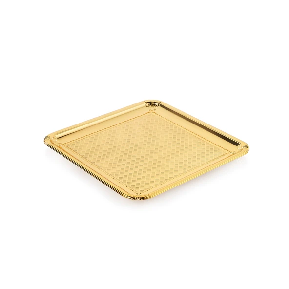 Schafer Ela Sunum Tepsisi 1 Parça-Gold01 - 2