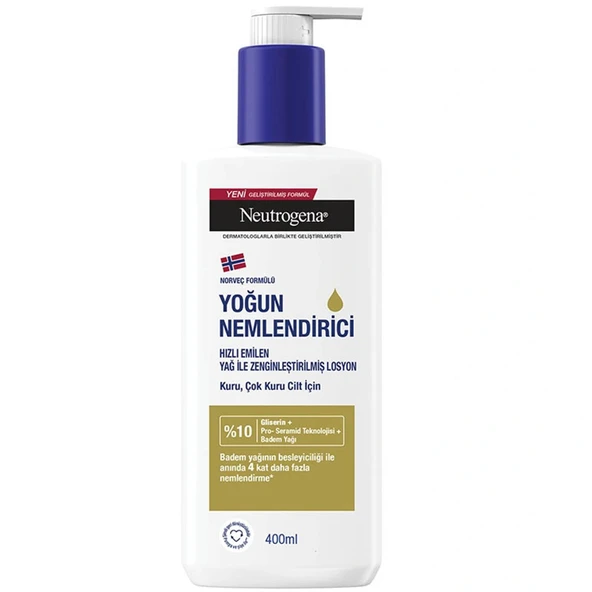 Neutrogena Yağ İle Zenginleştirilmiş Vücut Losyonu 400 ml