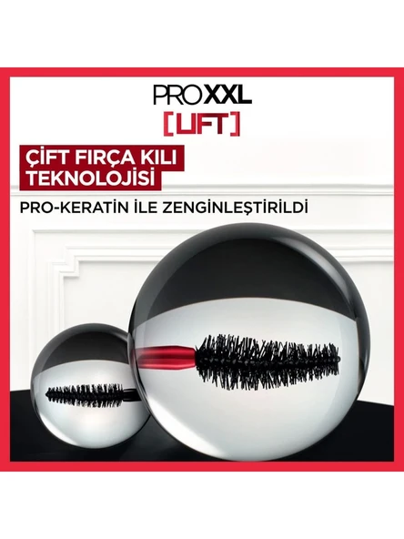 L'Oreal Paris Pro Xxl Lift Çift Taraflı Maskara - Kirpik Lifting Etkisi - 4