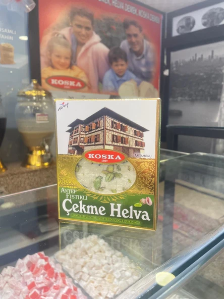 KOSKA FISTIKLI ÇEKME HELVASI 120 GR KOLİ 12 ADET - 2
