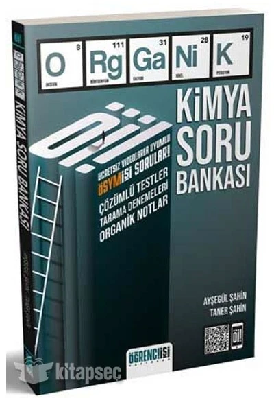 Organik Kimya Soru Bankası Öğrenci İşi Yayınları