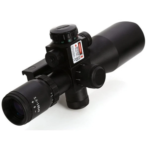 Süper Zoomlu Lazerli Profesyonel Dürbün 2.5 - 10 X 40/E - 2