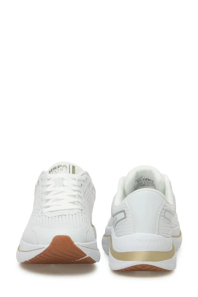 U.S. Polo Assn. GENESIS WMN 5FX 101938169 Kadın Spor Ayakkabı Beyaz Altın - 5