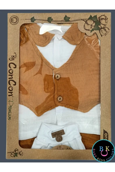 BABY KİDS COLORS Müslim 5'li set kutulu Takım - 4