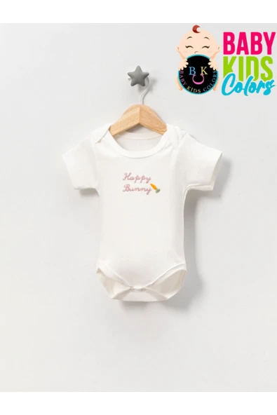 BABY KİDS COLORS Kutulu-Tavşan Yenidoğan Kıyafetleri 10'lu Hastane Çıkış Setleri Nakışlı %100 Pamuk Zıbın Set - 2