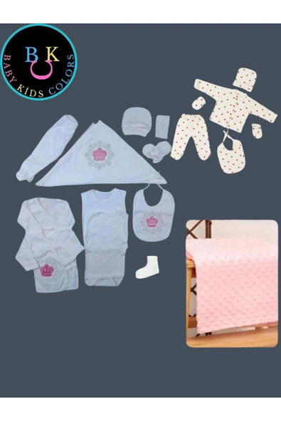 BABY KİDS COLORS Hastahane çıkışı 3'lü set - 2