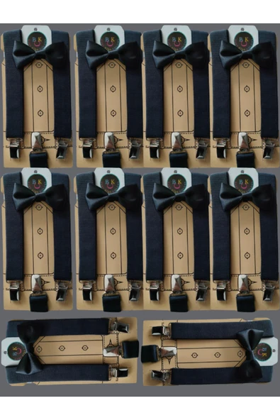 BABY KİDS COLORS Askı papyon 10'lu set - Resim 6