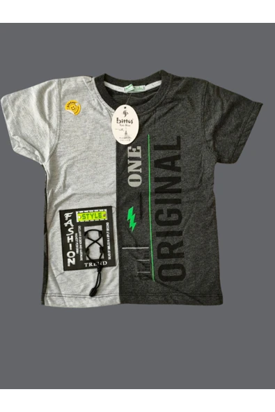 BABY KİDS COLORS Erkek çocuk t-shirt baskılı - 3