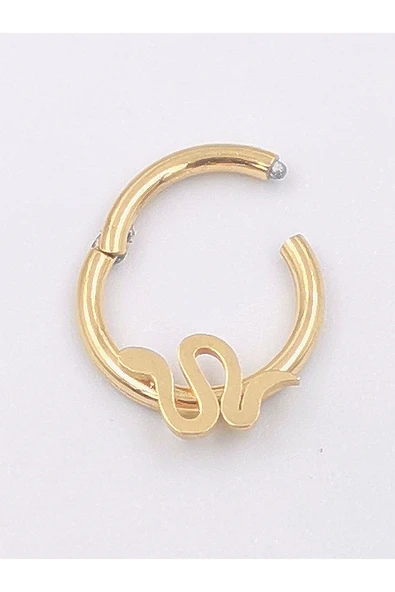 316 L Çelik Zirkon Taşlı  Lüks Piercıng ürün görseli 1