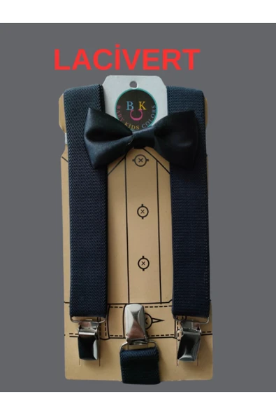 BABY KİDS COLORS Askı papyon 10'lu set - Resim 2