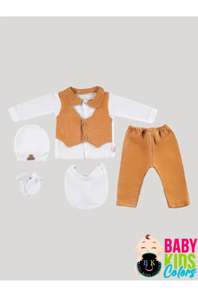 BABY KİDS COLORS Müslim 5'li set kutulu Takım