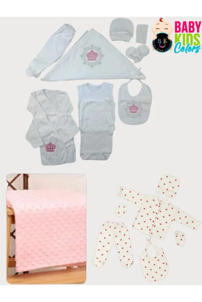 BABY KİDS COLORS Hastahane çıkışı 3'lü set