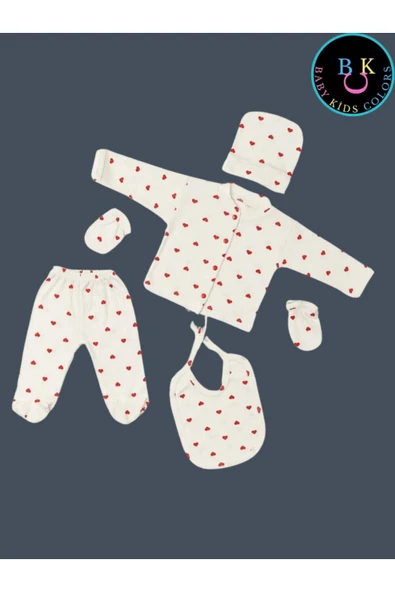 BABY KİDS COLORS Hastahane çıkışı 3'lü set - 4